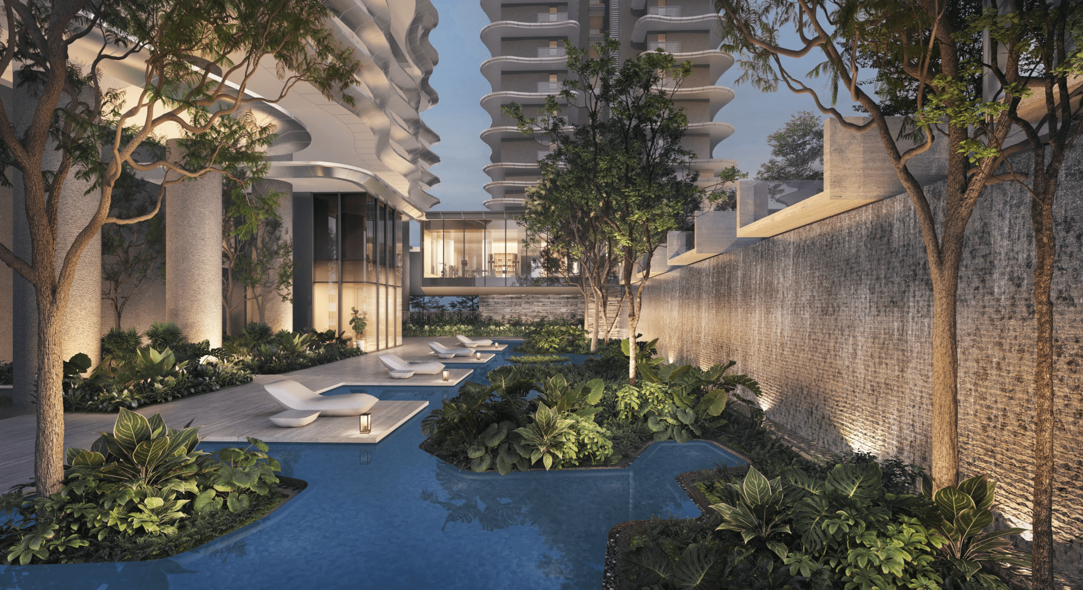 Luxury Waterfall Resort